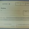 Rekening boekje Reichsmark periode, 1 hoek matige staat - Afbeelding 3