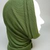 Groene shawl / hoofdbeschermer / kolshawl / commandomuts / sjaal - Afbeelding 2