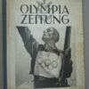 Origineel gebonden versie ,,Olympia Zeitung,, Nr 1 tm nr 13 uit 1936