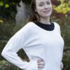 Katoenen shirt, badstof gevoerd, nieuw - Afbeelding 2