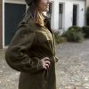 Groene vintage zomerjas, nieuw - Afbeelding 3