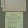 Lot van 6 documenten van een kleermaken voor de Reichsheer - Afbeelding 6