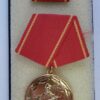 Medaille fur 25 jahre treue dienste, kampfgruppen in goud
