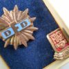 DFD onderscheiding fur besondere leistungen in brons met FDGB pin - Afbeelding 2