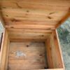 Vintage houten kist, jaren 30/40 - Afbeelding 4