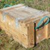 Blank houten munitiekist - Afbeelding 3