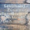 Wapenmeester / waffenmeister kist voor 17cm geschut