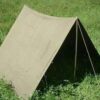 NVA Strichtarn camouflage tenthelft / poncho