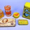 Lot van 6 oude blikken uit de jaren 30/40