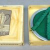 Luxe onderzetter met originele verpakking, voor 1945 (DRP, Deutsches Reichs Patent)
