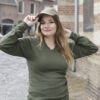 Groen katoenen shirt, nieuw