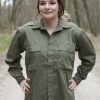 Groene zomer blouse