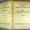 Boek ,,Steuer und Wirtschaft,, 1931 - Afbeelding 4