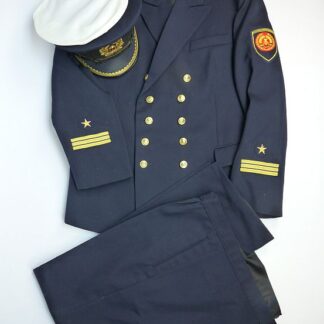 NVA Volksmarine grenstroepen officiers uniform, Korvettenkapitein