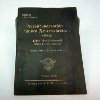 WW2 Feuerwehr boekje