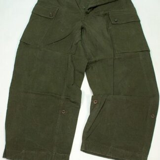 Alexander Graham Bell Gevoel gesmolten Oud model groene broek, zware uitvoering, NL leger - Militaria 4 You