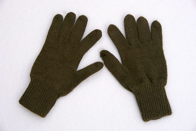 Bel terug Hoe dan ook kanaal Groene wollen handschoenen - Militaria 4 You