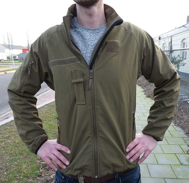 Lichaam voor eeuwig Laag Softshell jas, Nederlandse leger - Militaria 4 You