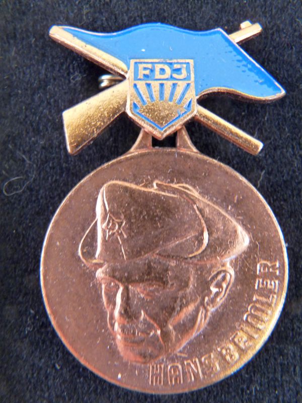 FDJ GST Hans Beimler Medaille Bester im Hans Beimler Wettkampf 
